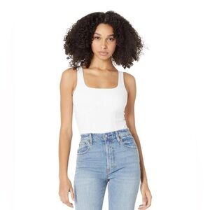 Abercrombie & Fitch Soft Collection White Corset Bodysuit